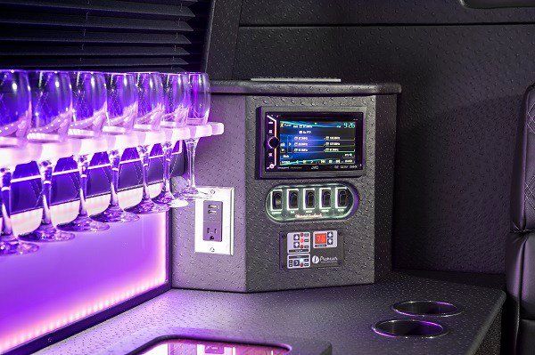 Mercedes Sprinter Party Bus Interior 6